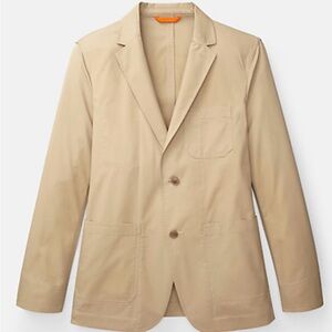 Jack Spade Cotton Beige Two-Button Blazer Size 38